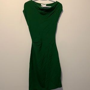 Reiss lore-cape slv dress